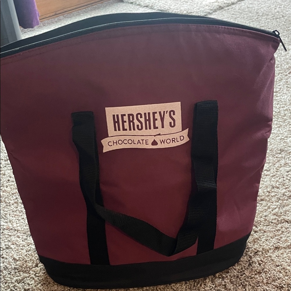 Maroon and Black Women's Backpack